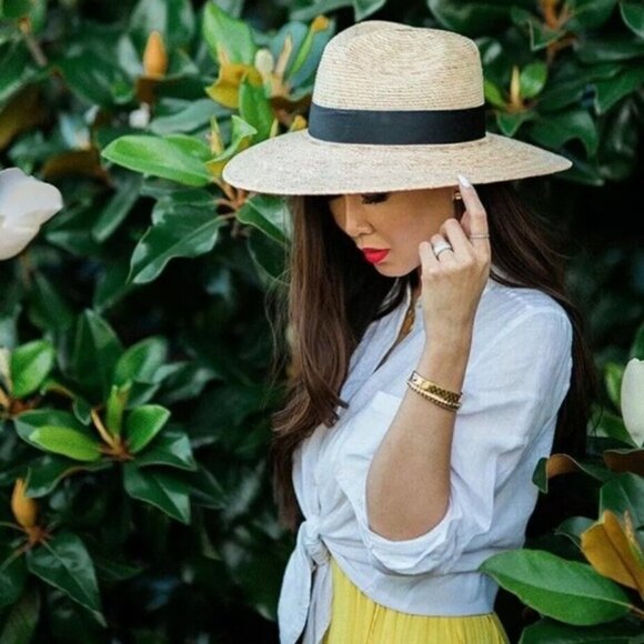 Brooklyn Hat Co. 100% Mexican Palm Fiber Safari Hat with Black Band - Picture 12 of 12